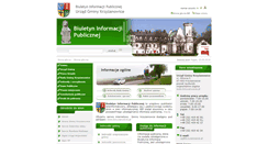 Desktop Screenshot of bip.krzyzanowice.pl